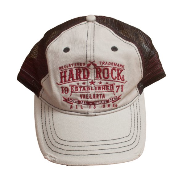 Hard Rock Cafe Accessories - Hard Rock Cafe Snapback Hat Puerto Vallarta